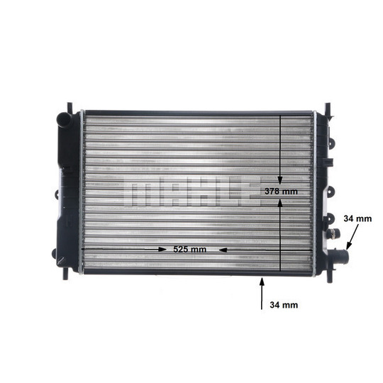 CR 1142 000S - Radiator, engine cooling 