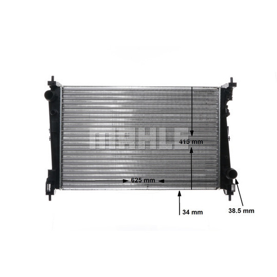 CR 1112 000S - Radiator, engine cooling 