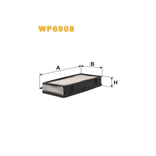 WP6908 - Filter, kupéventilation 