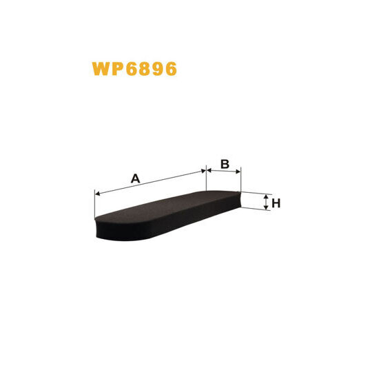 WP6896 - Filter, interior air 