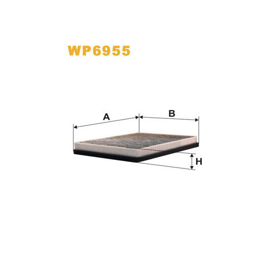 WP6955 - Filter, interior air 