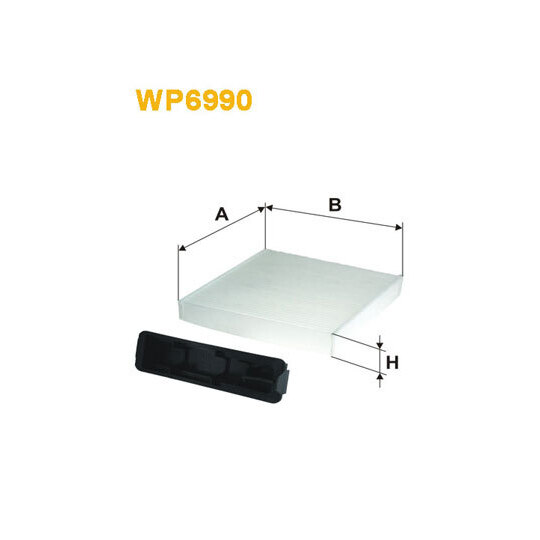 WP6990 - Filter, interior air 