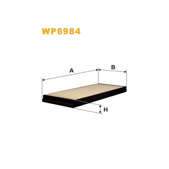 WP6984 - Filter, interior air 