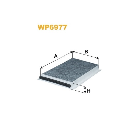 WP6977 - Suodatin, sisäilma 