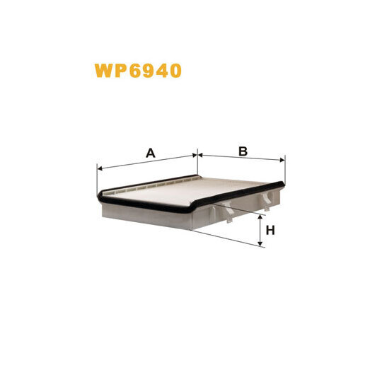 WP6940 - Filter, interior air 