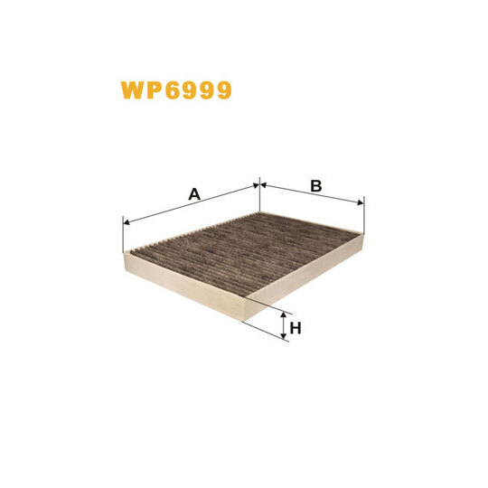 WP6999 - Filter, interior air 