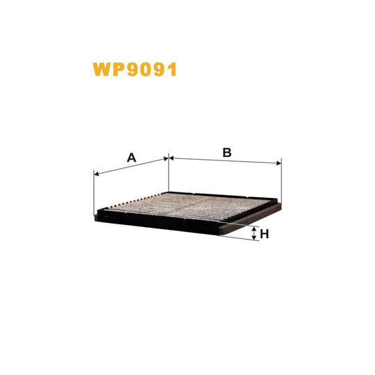 WP9091 - Filter, interior air 