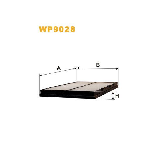 WP9028 - Filter, interior air 