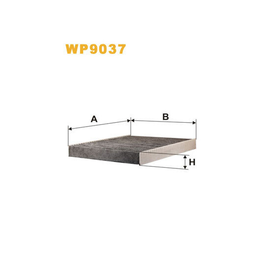 WP9037 - Filter, interior air 