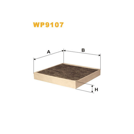 WP9107 - Filter, interior air 