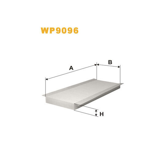 WP9096 - Filter, interior air 