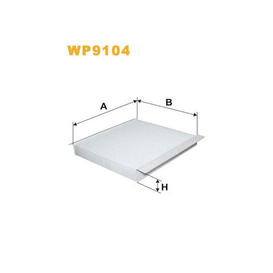 WP9104 - Suodatin, sisäilma 