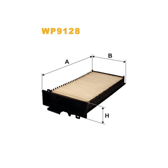 WP9128 - Filter, interior air 