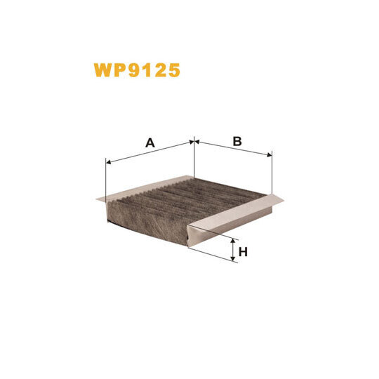 WP9125 - Filter, interior air 