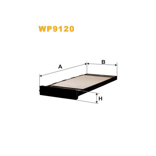 WP9120 - Filter, interior air 