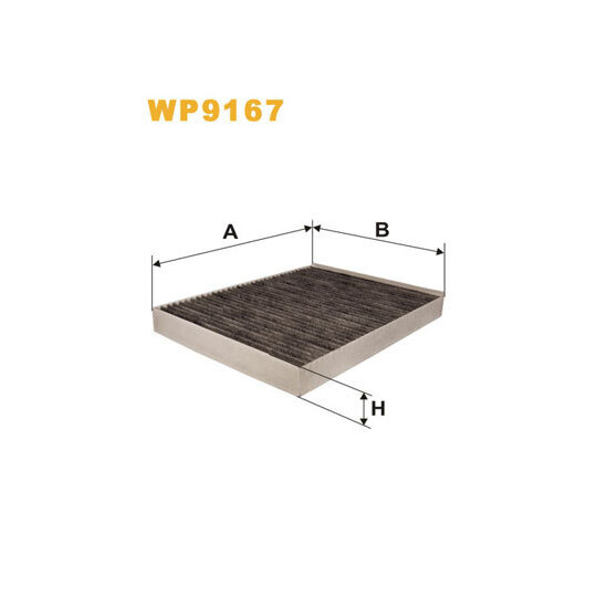 WP9167 - Filter, interior air 