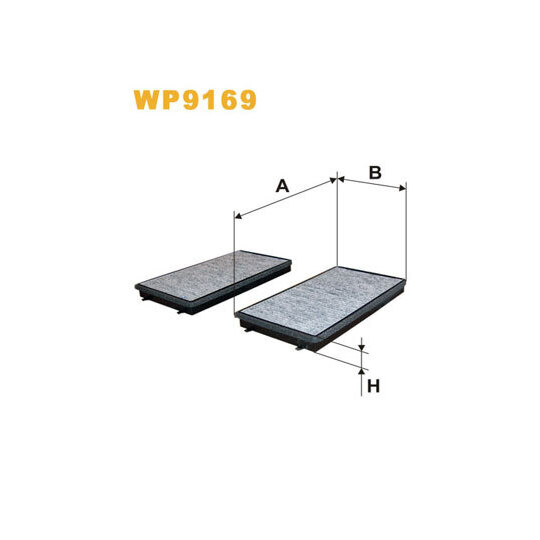 WP9169 - Filter, interior air 