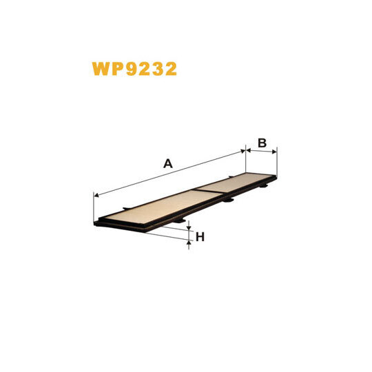 WP9232 - Filter, interior air 