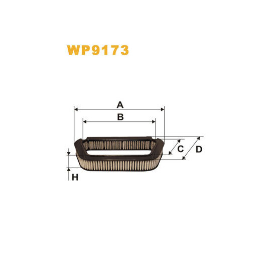 WP9173 - Filter, interior air 