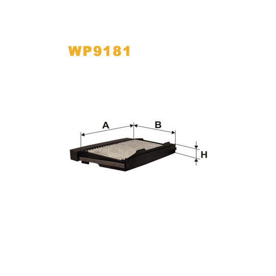 WP9181 - Filter, interior air 