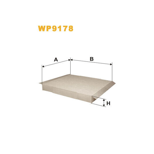 WP9178 - Filter, interior air 