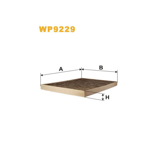 WP9229 - Filter, interior air 