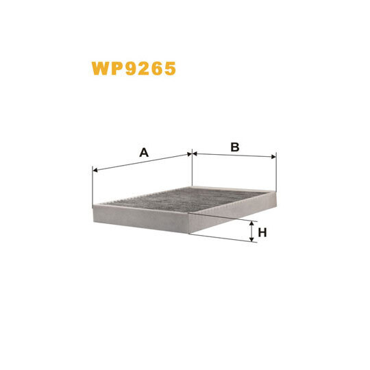 WP9265 - Filter, interior air 
