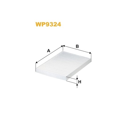 WP9324 - Filter, interior air 