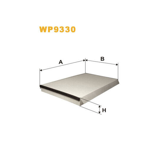 WP9330 - Filter, interior air 