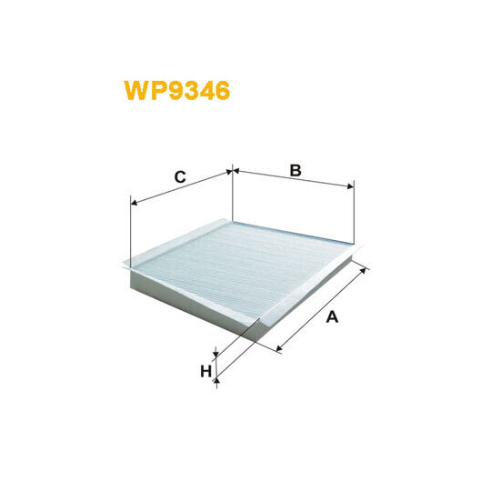WP9346 - Filter, interior air 