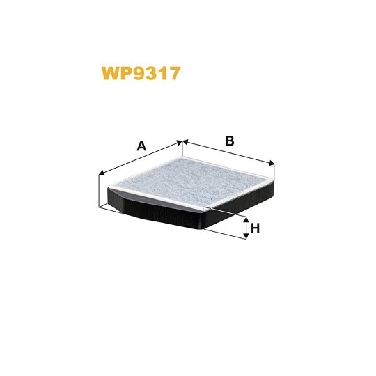 WP9317 - Filter, interior air 