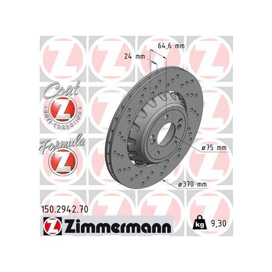 150.2942.70 - Brake Disc 