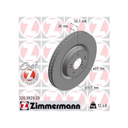 320.3820.20 - Brake Disc 