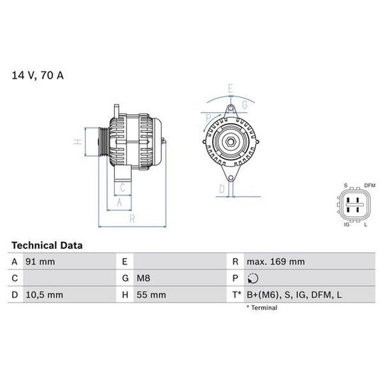 0 986 082 300 - Generator 