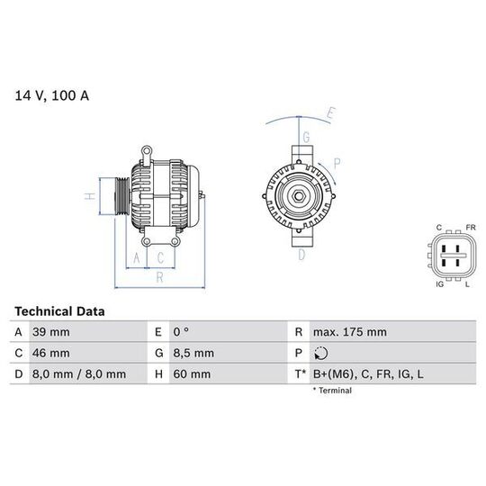 0 986 082 420 - Generator 