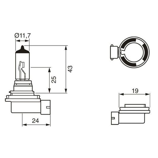 1 987 301 138 - Glödlampa 