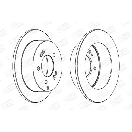 562552CH - Brake Disc 