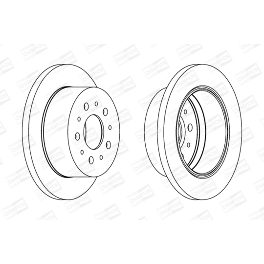 562757CH - Brake Disc 