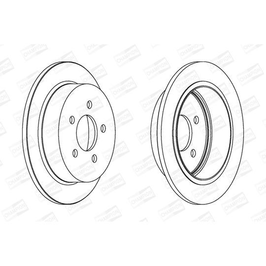 562880CH - Brake Disc 