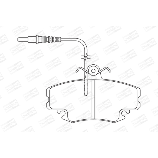 571405CH - Brake Pad Set, disc brake 