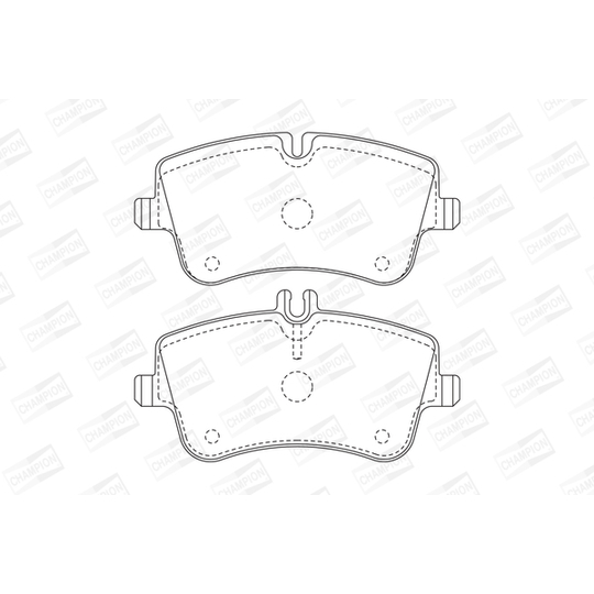 571986CH - Brake Pad Set, disc brake 