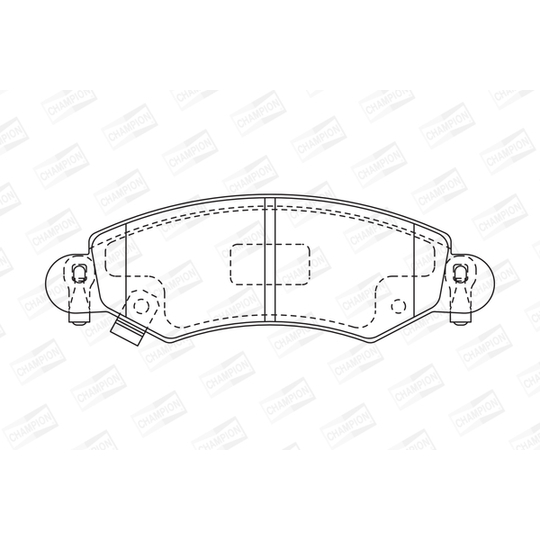 571981CH - Brake Pad Set, disc brake 