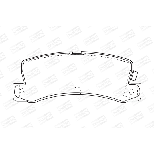 572182CH - Brake Pad Set, disc brake 