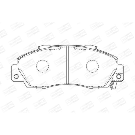 572393CH - Brake Pad Set, disc brake 
