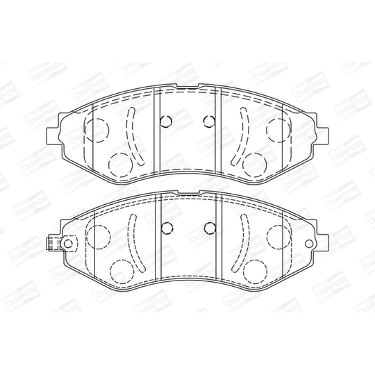 572408CH - Brake Pad Set, disc brake 