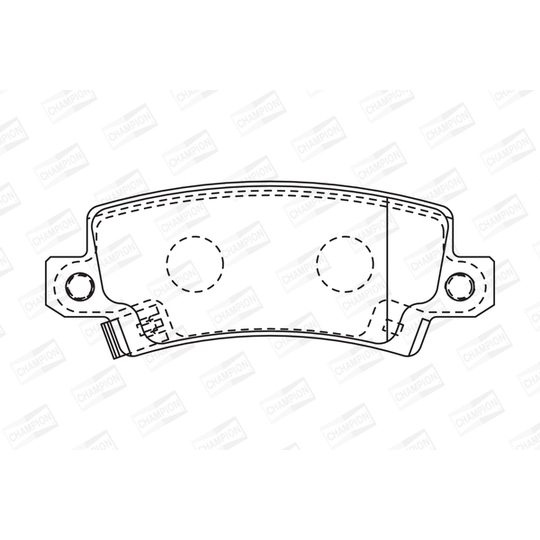 572492CH - Brake Pad Set, disc brake 