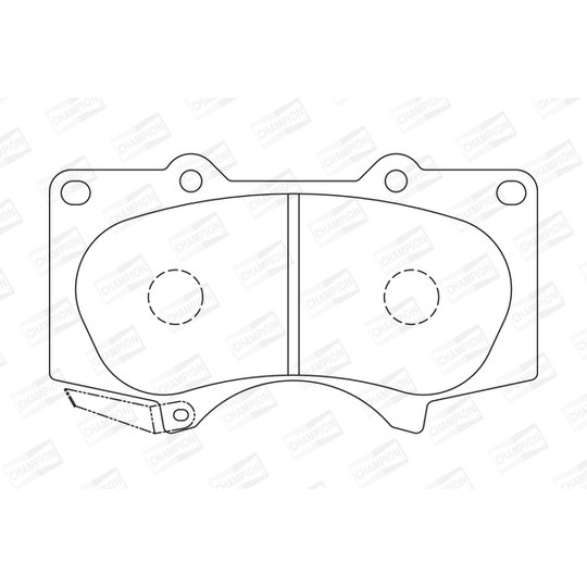572515CH - Brake Pad Set, disc brake 