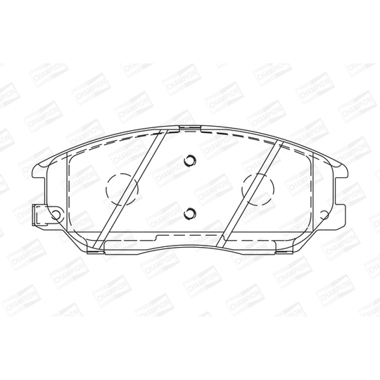 572518CH - Brake Pad Set, disc brake 