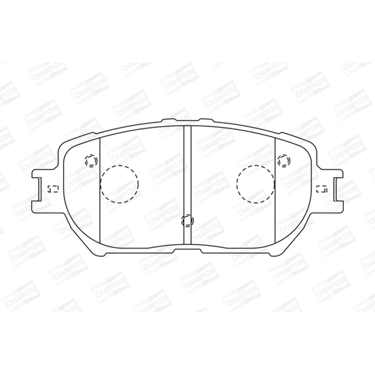 572553CH - Brake Pad Set, disc brake 