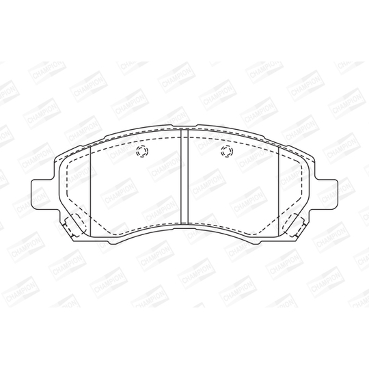 572566CH - Brake Pad Set, disc brake 